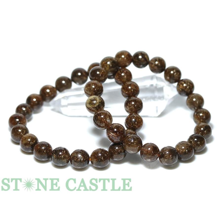 石流通センター 高品質 天然石 ブレスレット レッドタイチンルチル