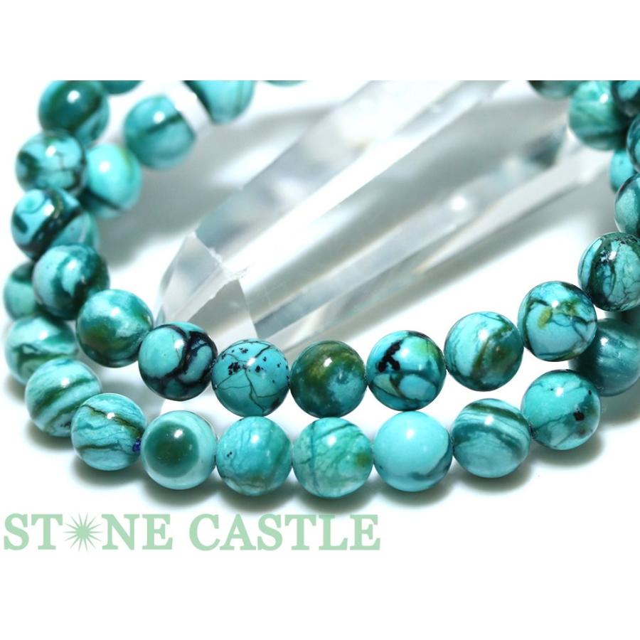 石流通センター 高品質 天然石 ブレスレット ペルシャブルー