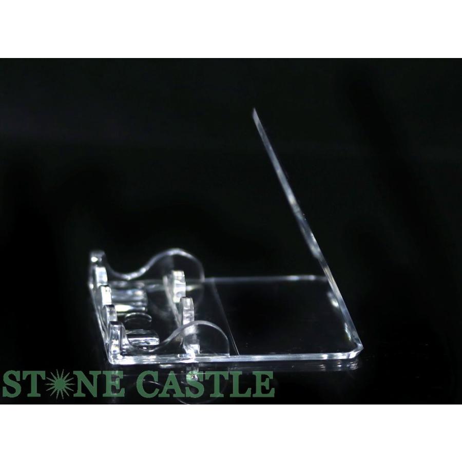 石流通センター 天然石 店舗備品 アクリル プレート用 台座 (2個セット