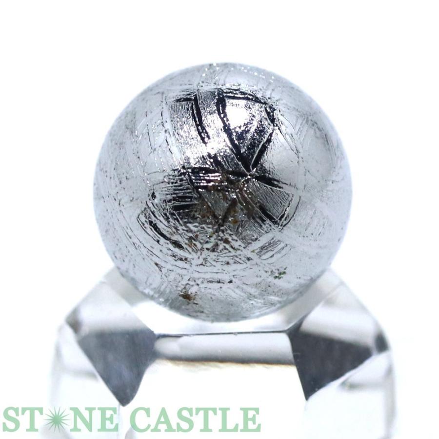 石流通センター 一点物 天然石 置き石 丸玉 ギベオン隕石 約13mm No.01 パワーストーン