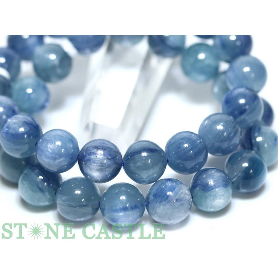 石流通センター 高品質 天然石 ブレスレット カイヤナイト (3A) (タンザニア産) (約11.5〜12mm) パワーストーン_1