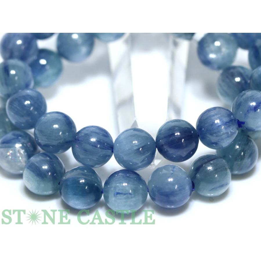 石流通センター 高品質 天然石 ブレスレット カイヤナイト (3A) (タンザニア産) (約11.5〜12mm) パワーストーン_2