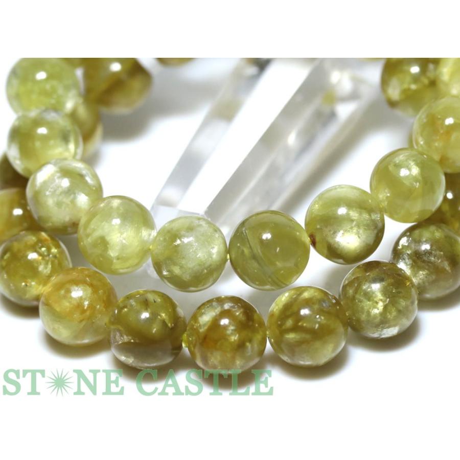 石流通センター 高品質 天然石 ブレスレット ゴールデンレピドライトキャッツアイ (約12.5〜13mm) (鑑別済) パワーストーン_2