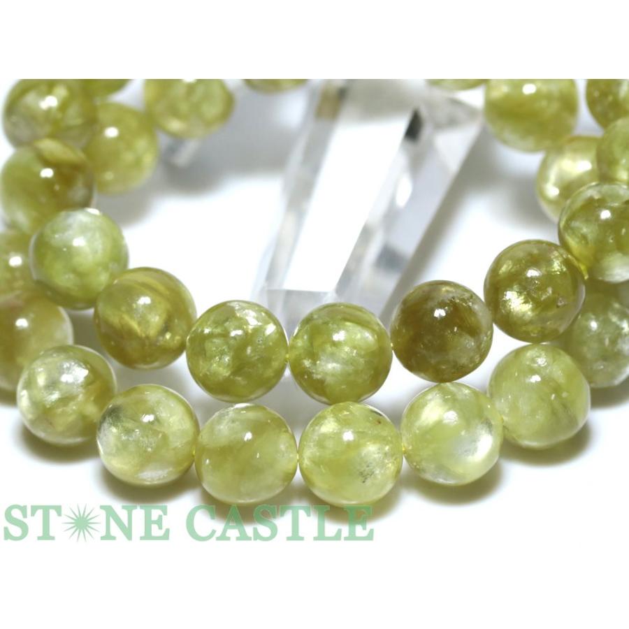 石流通センター 高品質 天然石 ブレスレット ゴールデンレピドライトキャッツアイ (約12.5〜13mm) (鑑別済) パワーストーン_3