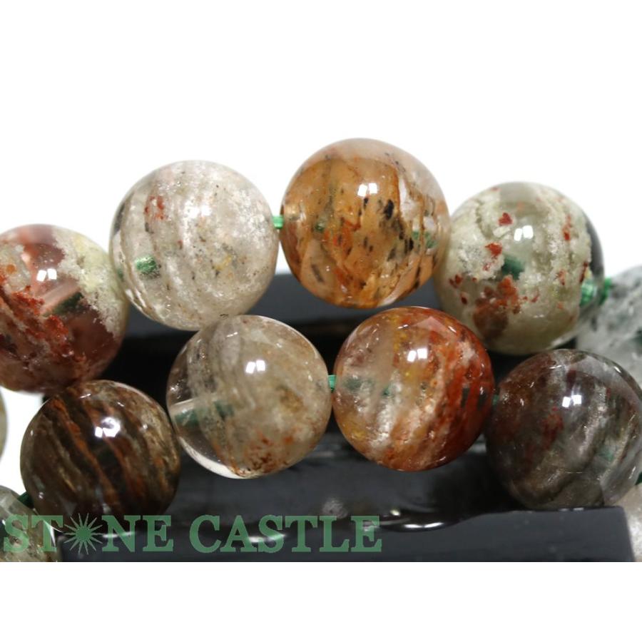 石流通センター 高品質 天然石 ブレスレット 四季ガーデンファントム