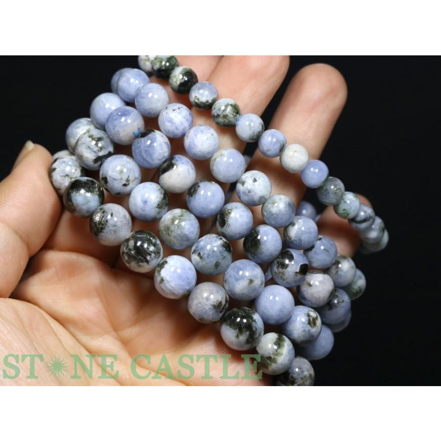 希少 高品質 ブルーオパール ブレスレット 天然石 オーストラリア産 石流通センター 高品質 天然石 ブレスレット オーウィーブルー