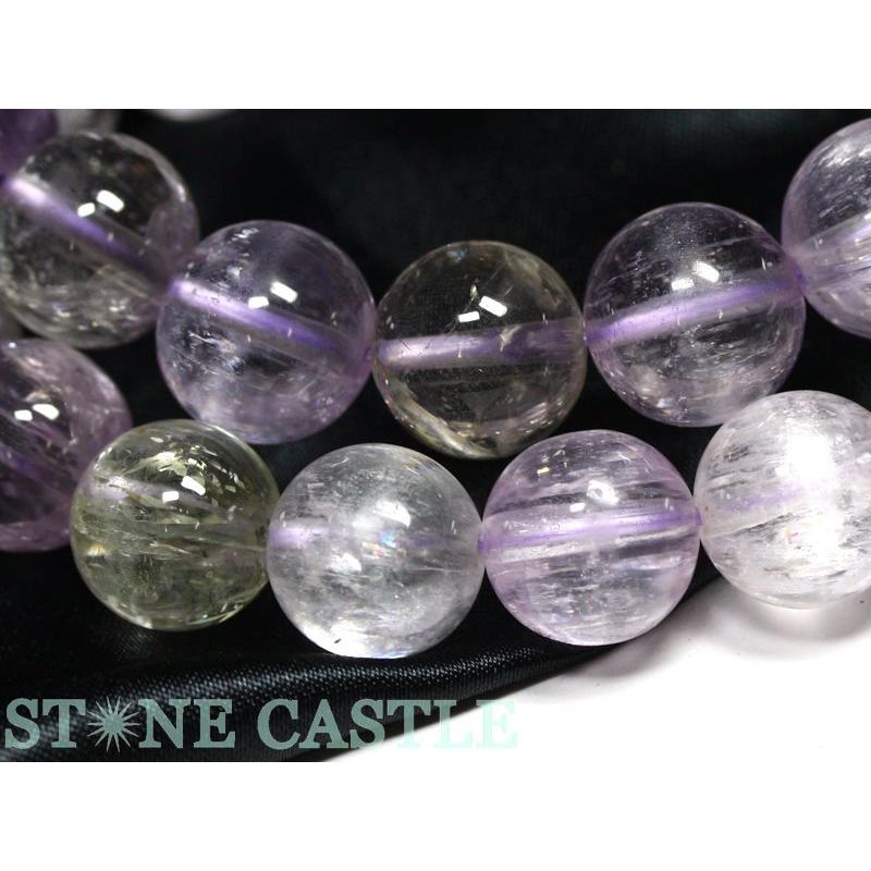 石流通センター 高品質 天然石 ブレスレット クンツァイト (6A) (約12