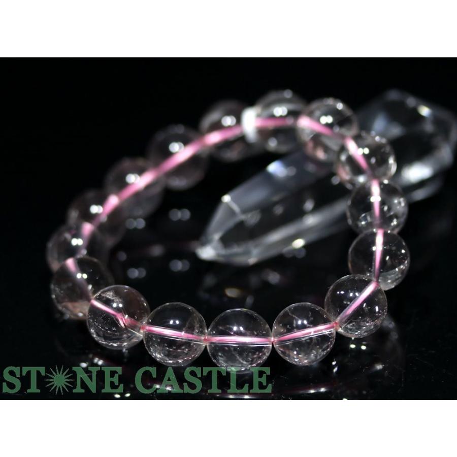 石流通センター 高級一点物 天然石 ブレスレット ピンクエンジェル  