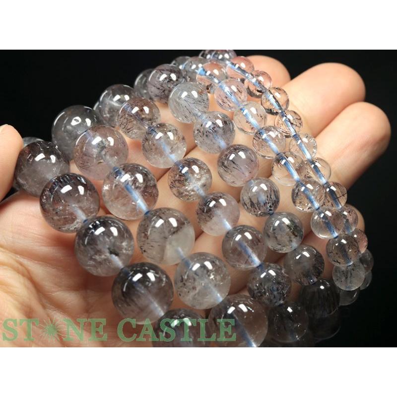 石流通センター 高品質 天然石 ブレスレット ブルースーパーセブン (2A