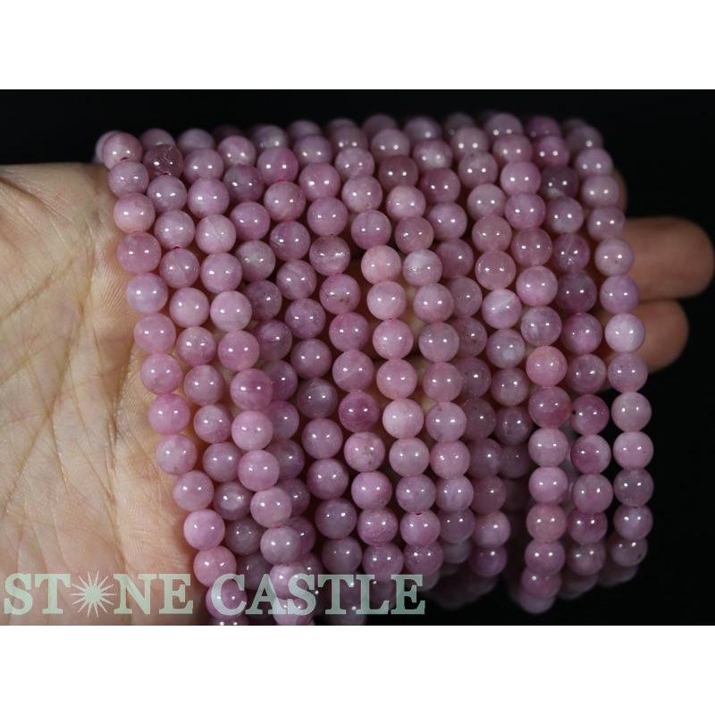 石流通センター 高品質 天然石 ブレスレット コンゴ産さくらピンク