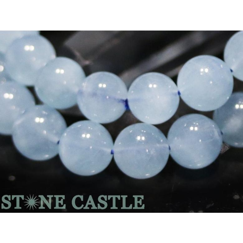 石流通センター 高品質 天然石 ブレスレット キャッツアイアクアマリン (5A) (約10.5〜11mm) パワーストーン