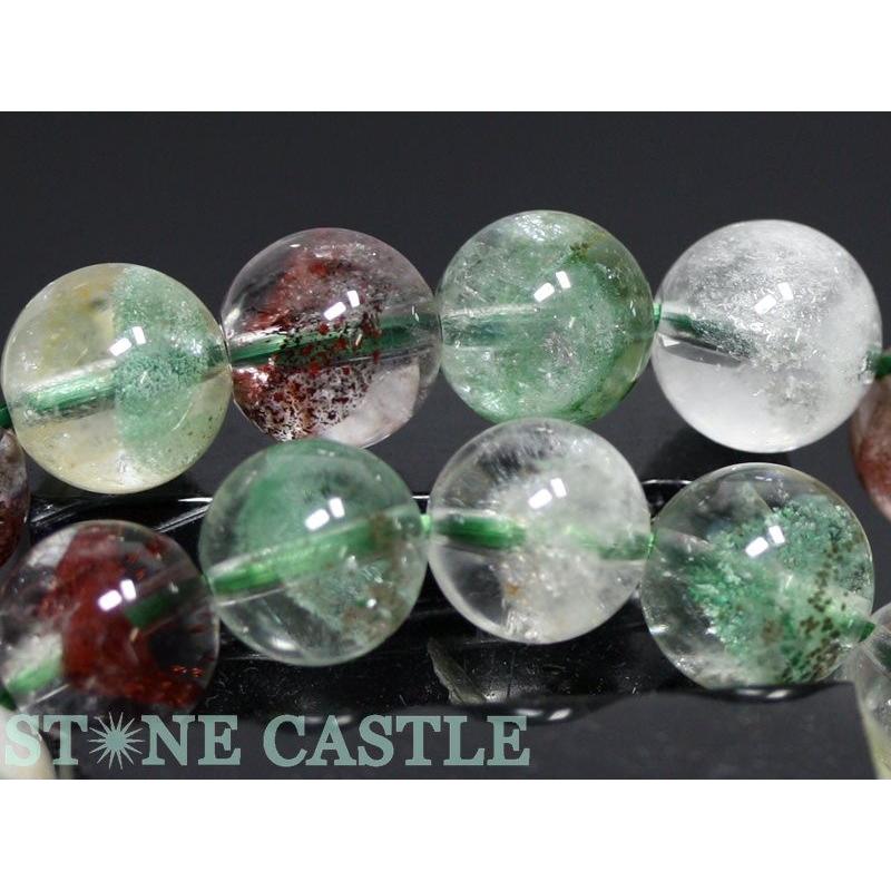 セール中)高品質 レアカラーガーデンクォーツ 9ミリ 内径16センチ