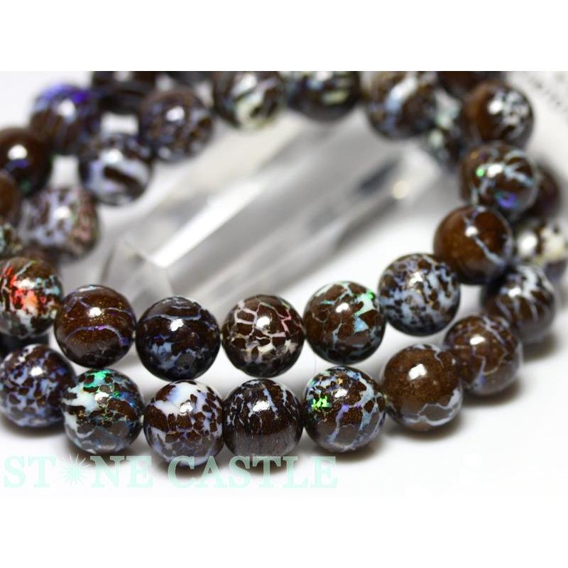 石流通センター 高品質 天然石 ブレスレット マトリックスボルダー  