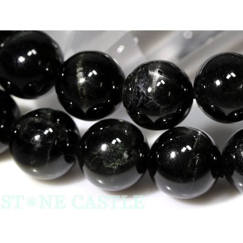ブレスレット 石流通センター 高品質 天然石 ブレスレット ブラックスター (最高級) (約9〜9.5mm) (ケース付) パワーストーン
