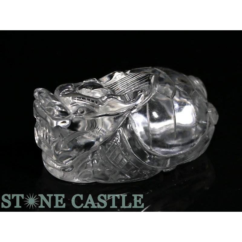 置物 天然翡翠龍亀彫刻 【公式通販】