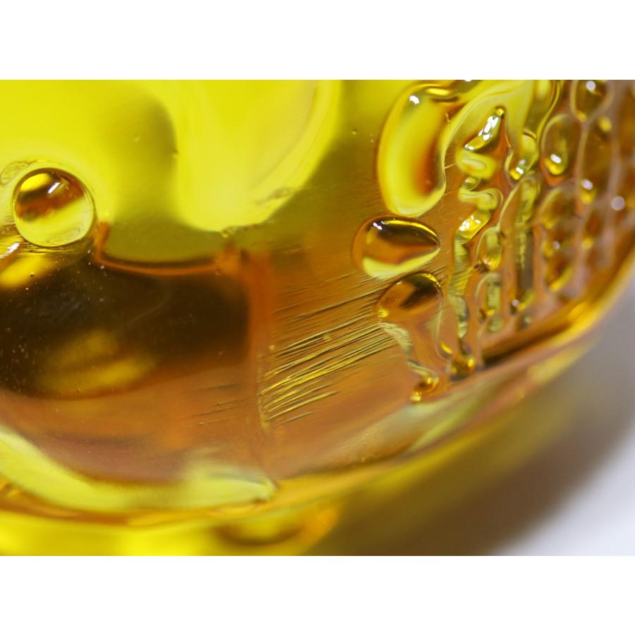 石流通センター 天然石 彫刻置物 福豚(招財進寶) クリスタルガラス (小