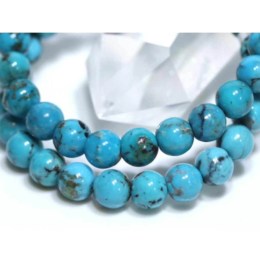 石流通センター 高品質 天然石 ブレスレット 天然ターコイズ (3A