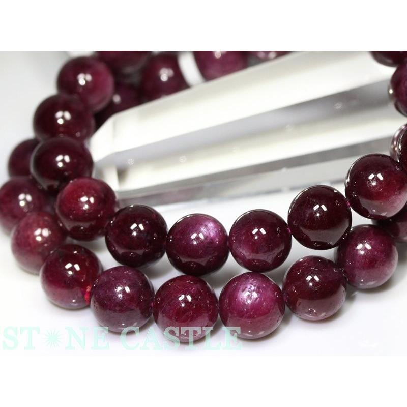 ◆正規品◆石流通センター 高品質 天然石 ブレスレット スターチューライト(桃簾石) (最高級) (約10mm) (ケース付) パワーストーン◆追跡あり◆