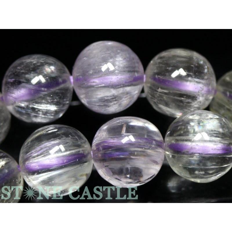 石流通センター 高品質 天然石 ブレスレット クンツァイト (6A) (約6.5〜7mm) パワーストーン_3