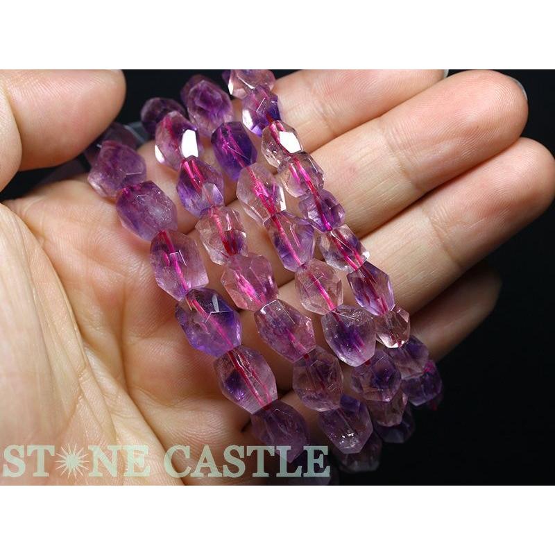 石流通センター 高品質 天然石 ブレスレット スーパーセブン (5A
