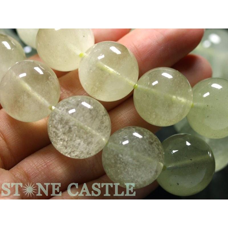 石流通センター 高品質 ブレスレット リビアングラス (5A) (約16〜16.5mm) (ケース付) 天然石 パワーストーンの画像
