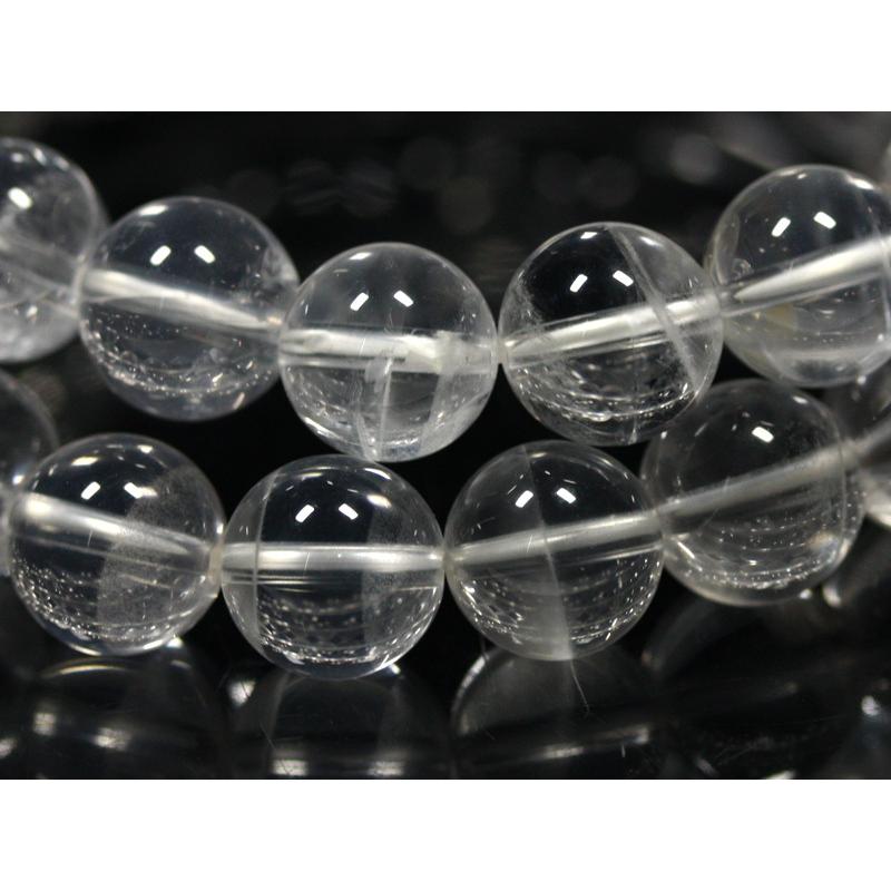 石流通センター 高品質 天然石 ブレスレット レムリアン水晶 (ロシア産) (約11〜11.5mm) パワーストーンの画像
