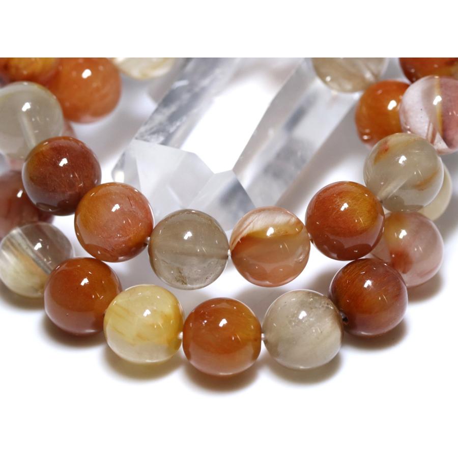 ザギマウンテンクォーツ　ザギ　パワーストーン　天然石　高品質 ザギマウンテンクォーツ ブルー 8.5mm ブレスレット パキスタン産 Zagi