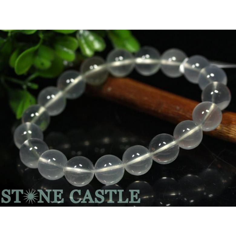 石流通センター 高品質 ブレスレット 北海道水晶 (約12mm) 天然石 パワーストーンの画像