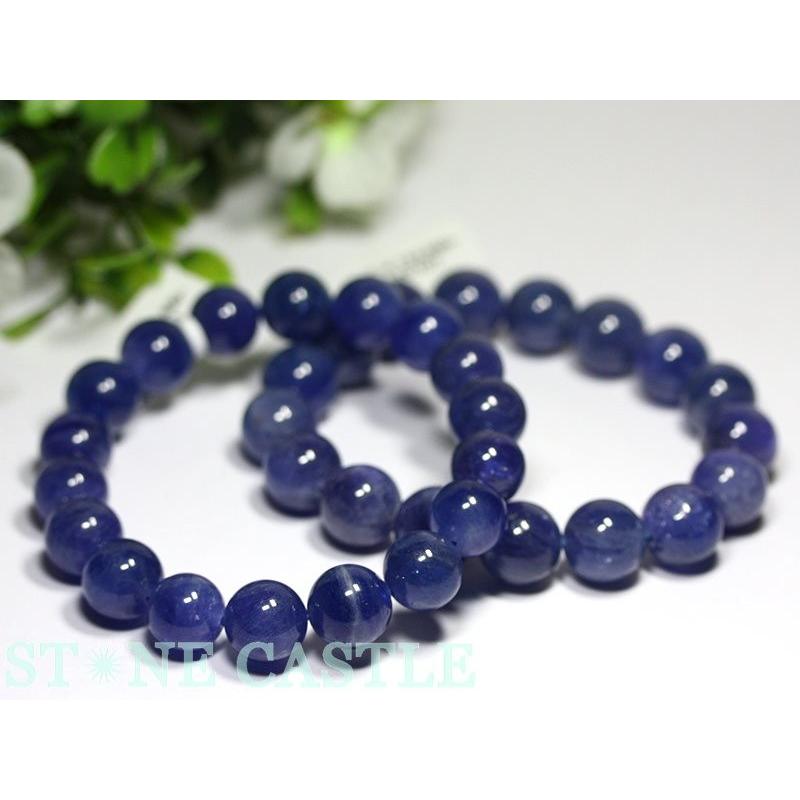 石流通センター 高品質 ブレスレット タンザナイト (4A) (約11〜11.5mm