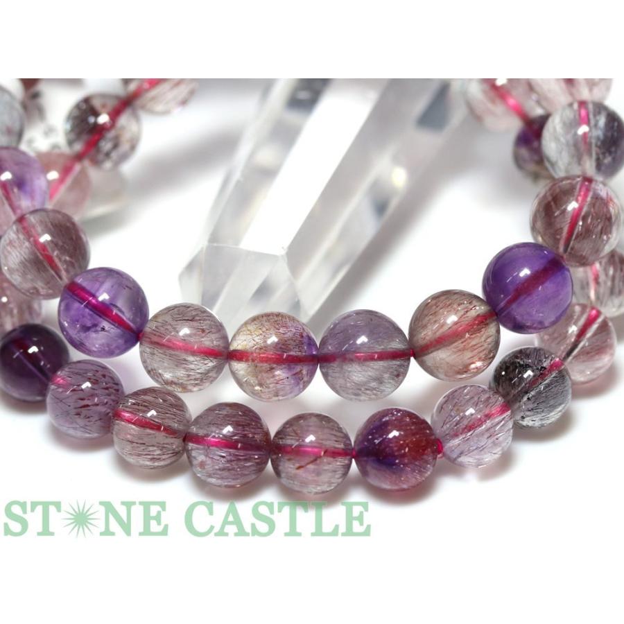 天然石ビーズブレスレット 天然石とクリスタルガラスビーズのブレスレット ブルー SV925