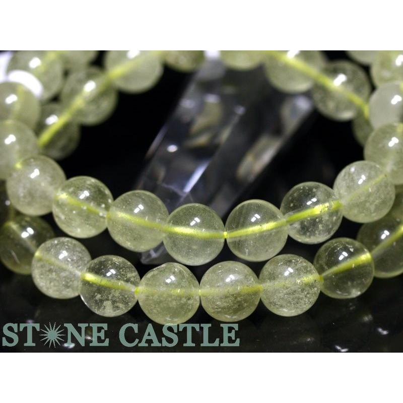 石流通センター 高品質 ブレスレット リビアングラス (5A) (約8.5〜9mm