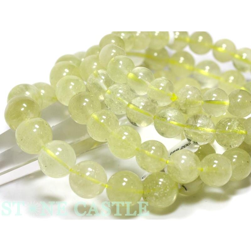 石流通センター 高品質 ブレスレット リビアングラス (5A) (約8.5〜9mm