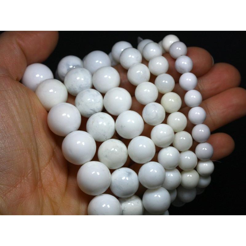 石流通センター 高品質 ブレスレット ホワイトオパール (約9.5〜10mm) 天然石 パワーストーン