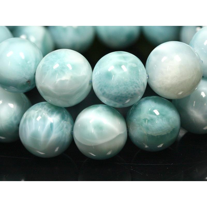 石流通センター 高品質 ブレスレット ラリマー (3A) (約15〜15.5mm