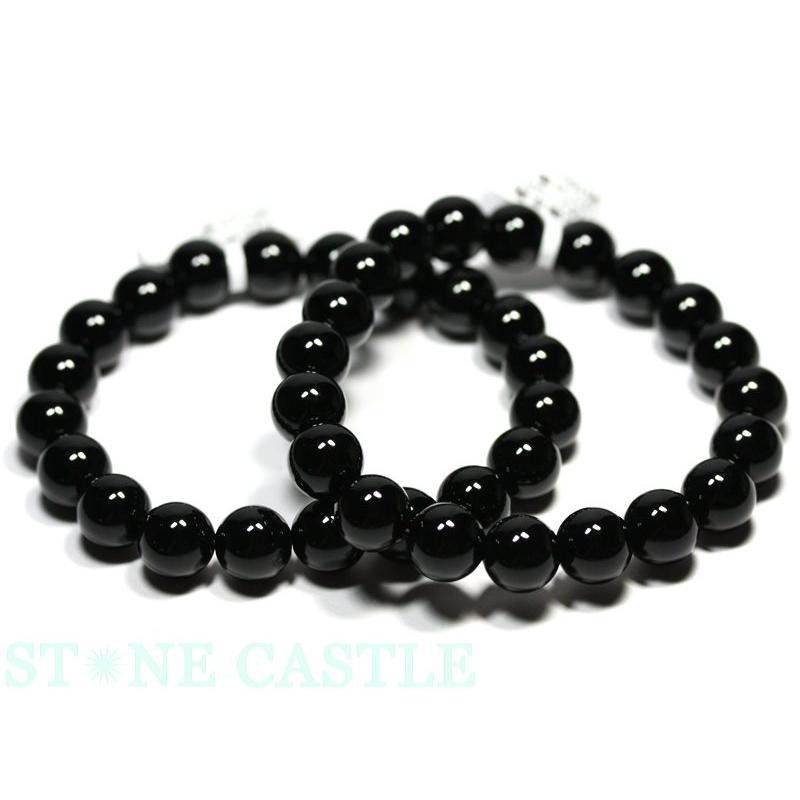 天然黒水晶モリオン　ブレスレット 楽天市場】天空の秘境 チベット産 AAA モリオン ブレスレット