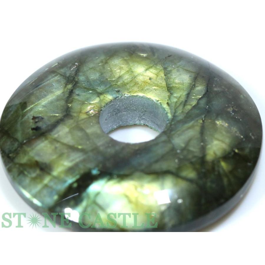 石流通センター 天然石 置き石 ドーナツ型 (ピーディスク) 40mm