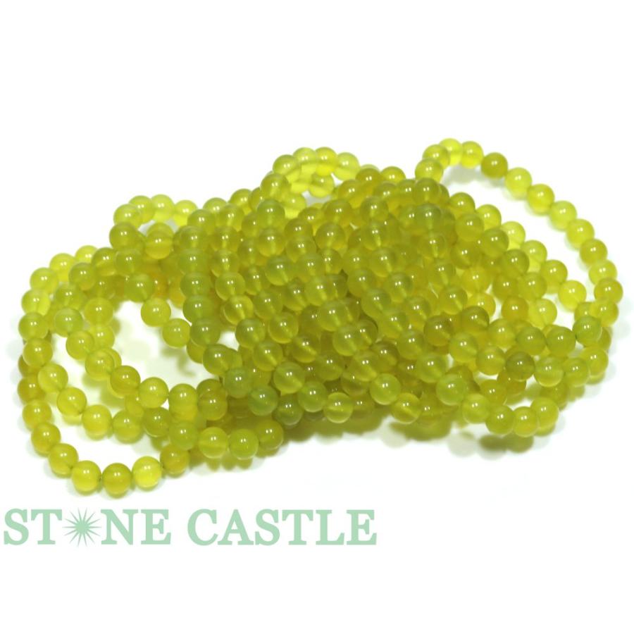 【仕事運・金運】レモンジェイド 天然石ブレスレット 8mm 石流通センター 特価アソート 天然石 ブレスレット レモンジェード (約