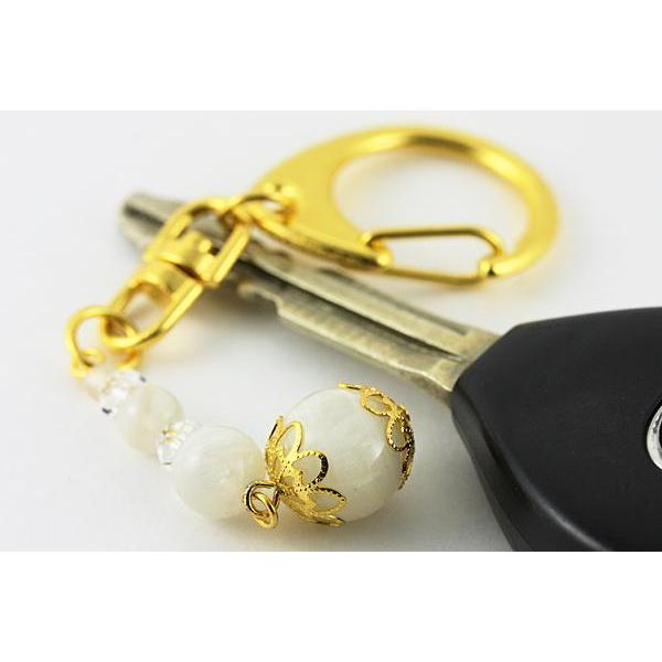石流通センター 天然石 キーホルダー 誕生石 各種 パワーストーン : 石