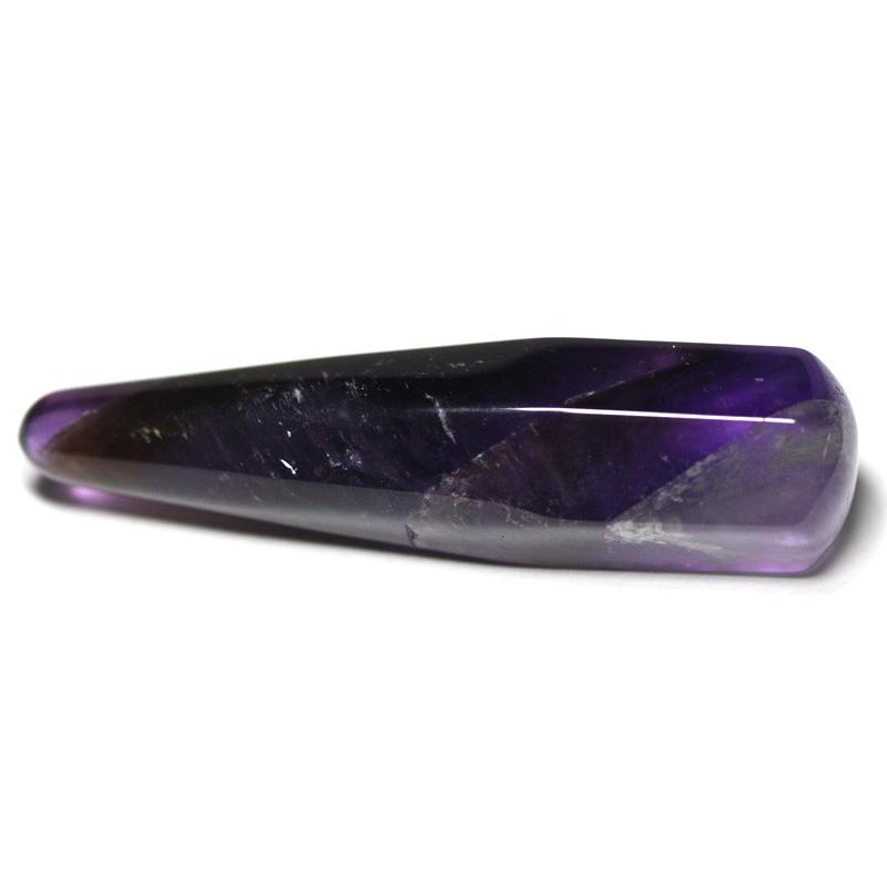 石流通センター 置き石 マッサージ棒 (小) アメジスト 天然石