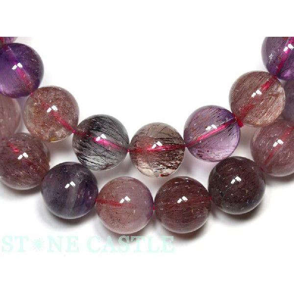 石流通センター 高品質 ブレスレット スーパーセブン (3A) (ブラジル産