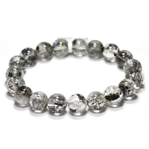 石流通センター 高品質 ブレスレット ヒマラヤ産ブラックガーデン