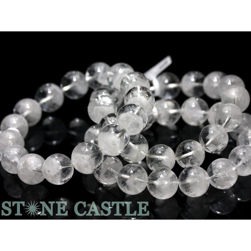 石流通センター 高品質 ブレスレット アイリスクォーツファントム (3A) (約14〜14.5mm)(ケース付) 天然石 パワーストーン