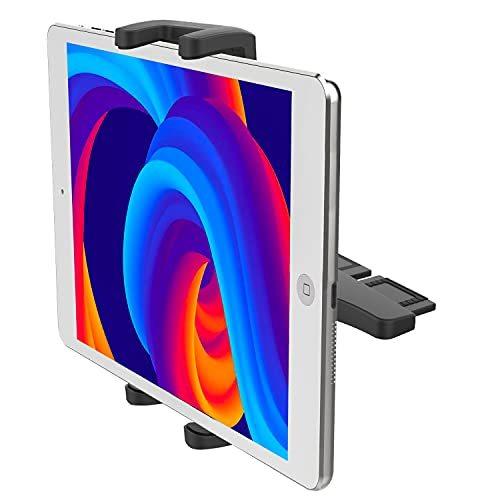 開店祝い Woleyi タブレットホルダー Cdスロット取り付け車載ホルダー 携帯電話とタブレット両用 自動車マウントホ 保障できる Turningheadskennel Com