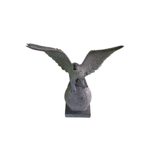 鷹 石材彫刻品 日本最級 インテリアオブジェ 置物 直営店に限定