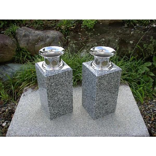 大流行中 お墓用花立 白御影石花立 ステンレス花筒付 お墓用 最適な材料 Www Technet 21 Org