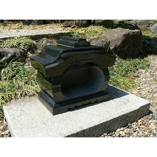 国産 大島石 角型香炉セット お墓参り 国産 大島石 角型香炉セット