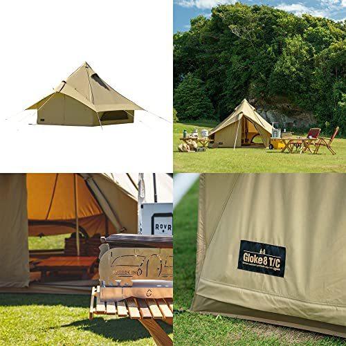 USED ogawa(オガワ) キャンプ アウトドア ベル型テント グロッケ8TC [4人用] 2787 サンドベージュ 【QGW1524909387】(55240円)