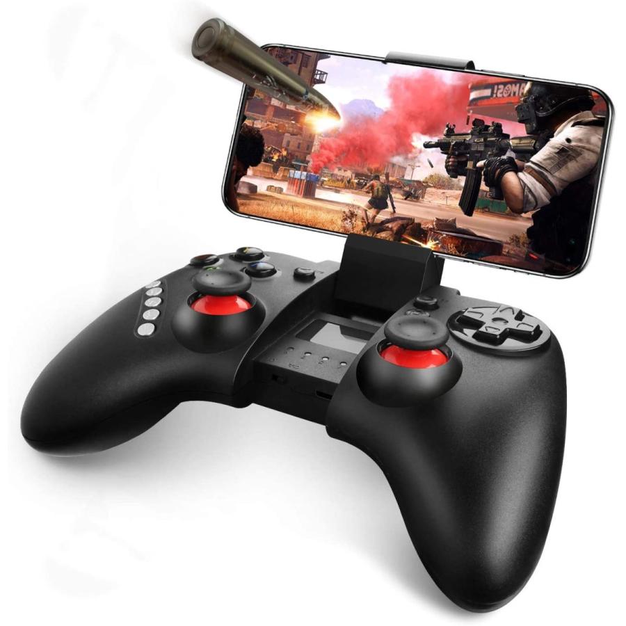 ゲームパッド Bluetooth コントローラー Ios Android対応 ワイヤレス 荒野行動pubg Mobile対応 スマホコントロ Stop And Go 通販 Yahoo ショッピング