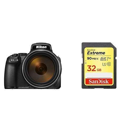 Sdカードセット Nikon デジタルカメラ Coolpix P1000 ブラック クールピクス P1000bk Coolpix P1000bk Sandisk Ex Stop And Go