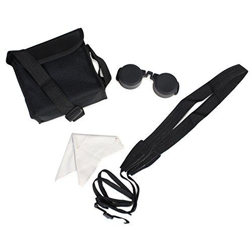 MIZAR 双眼鏡 5倍 25mm 口径 ダハプリズム式 広視界 ブラック SW-550 5倍 ブラック SW